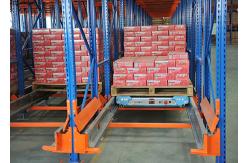 China Flexible Material Racking System , Radio Shuttle Warehouse Racking System supplier