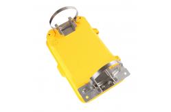 China Yellow Industrial Weatherproof Telephone Simple Installation With Cast Aluminum Enclousure supplier