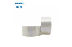 China Yellowing Resistant BOPP Packaging Tape 50mm Width Clear Crystal supplier