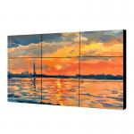 8ms LCD Splicing Screen Customized 1920*1080 video wall 49 inch for sale
