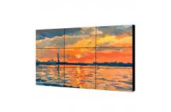China 8ms LCD Splicing Screen Customized 1920*1080 video wall 49 inch supplier