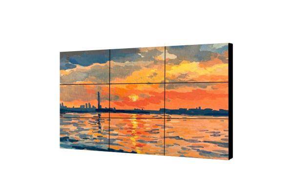 8ms LCD Splicing Screen Customized 1920*1080 video wall 49 inch