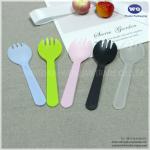Colorful Disposable Cake Spork,Colorful Plastic Sporks For Birthday Wedding Party-Plastic Cutlery Sets Factory for sale