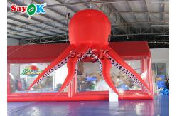 China Red 190T Nylon Octopus Tentacles 3m Inflatable Lighting Decoration supplier
