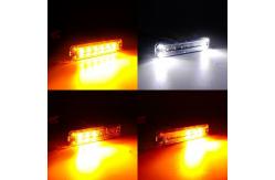 China Waterproof Truck Strobe Light 18W LED Emergency Vehicle Lights With Function Flashing Pattern supplier
