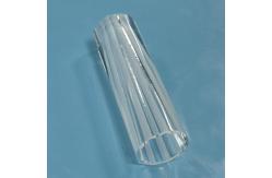China High Purity Gradient Quartz Conical Reducer Tube For Laboratory Chemistry supplier