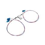 D2×2B Mechanical Bypass Optical Switch LC Connctor Singlemode Cross-Connect
