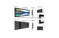 China 19 Inch Stretched Bar LCD Long Panel Advertising Screen Wall Mounted supplier