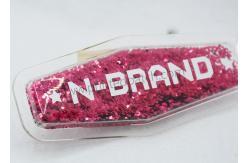 China PVC 0.8mm TPU Bling Iron On Patches Double Sided Clamping supplier
