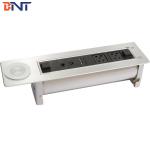 Double Universal Power / USB Charger  2mm Surface Thickness Electric Rotating   Furniture Hidden Connector for sale