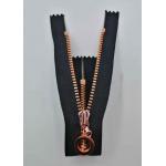 Y Style Metal Teeth Zipper With Auto Lock For Work - Wear / Closed Ended Metal Zips for sale