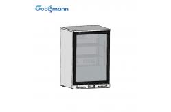 China Beverage Counter Backbar Cooler LED Control Cold Under Bottle Fridge supplier