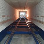 1350C Moderate Temperature Refractory Tunnel Ceramic Kiln for sale