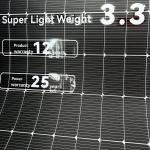 580W Flexible Renewable Energy Solar Panels Soft Hybrid Inverter For Roof Material for sale