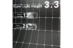 China 580W Flexible Renewable Energy Solar Panels Soft Hybrid Inverter For Roof Material supplier
