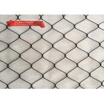4.0mm Black Oxide Wire Rope Mesh Usd In Zoo Mesh for sale