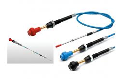 China Heavy Duty Marine Control Cables , Push Pull Control Cable Mixture 565 - 558 Series supplier