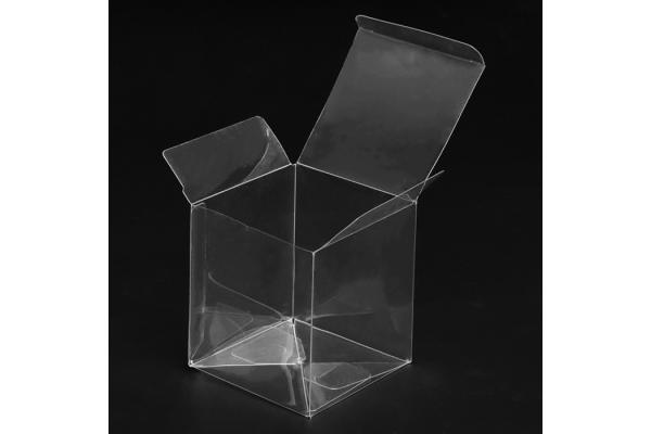 PET PVC PETG Biodegradable 4mm Clear Plastic Folding Boxes