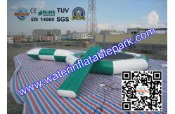 China Floating Inflatable Water Trampoline Combo Game Playing On Sea Or Lake supplier