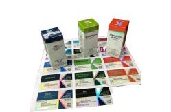 China Pharmaceuticals 10ml Vial Labels And Boxes tren Hexahydrobenz supplier
