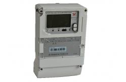 China Ladder Billing Three Phase Fee Control Smart Electric Meter With Carrier Communication supplier