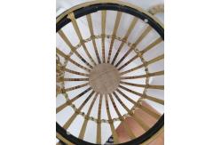China Brown Round Vintage Bamboo Basket Set supplier