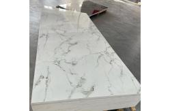 China Glossy/Matt PVC Marble Sheet For Interior Decoration supplier