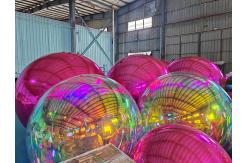 China Custom 1.5 m 2 m advertising mirror balloon mirror ball supplier