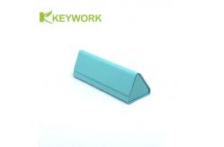 China Mini Tri-Folding Optical Triangular Magnetic Metal Eyewear Case Resist Compression supplier