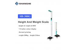 China Ultrasonic Height Sensor And Weight Measurement RS232 Health Body Medical Scales supplier