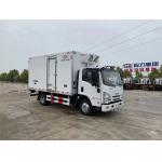 130hp Isuzu Refrigerated Truck Cargo Van Truck 4x2 Frozen Food Trucks for sale