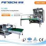 1450mm Width Corrugated Paper Pile Turning Palletizer for Packing Line for sale