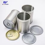 Food Grade Sauce Tin Can for Pet Food Packaging with BPA Free and Easy Open Lid for sale
