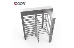 China Full Height Turnstile Gate Single Mechanism Bi Directional Security Gate supplier