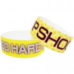 Luxury Style Full Color Printing Tyvek Wristbands with Sequential Numbering Barcoding for sale