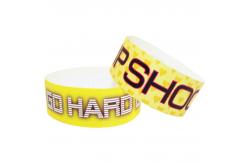 China Custom Tyvek Wristband for Events Waterproof and Bar Coding Included supplier