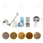 Mini floating fish food extruder machine High Safety Floating Fish Feed Production Line 50-1200kg/h Capacity for sale