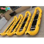 Yellow PVC Inflatable Boats Rapid Deployment River Raft Kayak Canoe Raft Water Rescue for sale