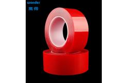 China Strong Bonding Red NANO Tape Roll Custom Easily Mount Adhesive supplier