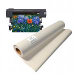 380gsm 50'' 60'' Economical Poly Cotton Eco Solvent Matte Canvas Inkjet Roll for sale