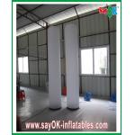 1.5m Dia Inflatable Lighting Decoration Led Pillar 190T Oxford Cloth For Event for sale
