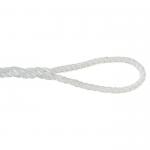 6ft 3/8 Nylon 3 Strand Twisted Boat Fender Line