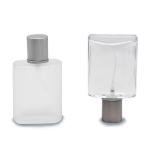 Custom Square Perfume Bottle 30ml 50ml 100ml Clear Color Perfume Glass Bottles for sale