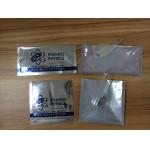 Customized Soft Plastic Bait Foil Pouch Packaging For Fishing Worm With Clear Side for sale
