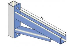 China Strut Fitting Electrical Zinc Custom Size Cantilever Arms supplier