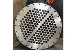 China C276 Nickel Alloy Plate Tubesheet SA 516 SGS Titanium Plate Tubesheets supplier