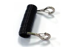 China High Quality Tpu Retractable Tether Spring Coiled Bungee Tool Lanyard supplier