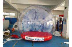 China 3m Inflatable Human Size Snow Globe For Promotion Fire Retardant supplier