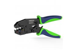 China Portable Insulated Wire Crimper Tool Alloy Steel Polyethylene Material supplier