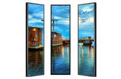 China LVDS 50W 300cd/m2 1920x360 Stretched Bar LCD Display supplier